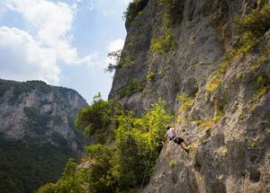 Rock climbing like a god