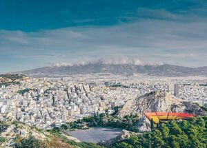 Lycabettus Hill is Athens’ highest spot