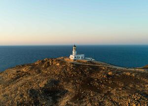 Armenistis Lighthouse in Mykonos