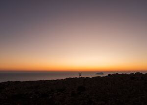 Hiking Balos trail