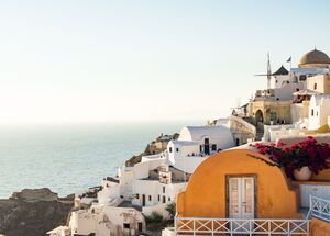 Oia in Santorini