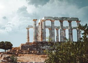 Temple of Poseidon at Cape Sounio
