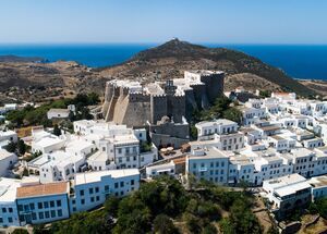 The Castle and Monastery of St John the Theologian in Patmos