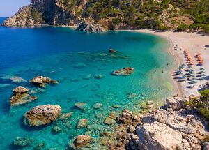 View of Apella beach