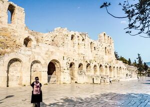 The Herodion (as it’s commonly called) is one of the most striking Athens monuments and one of the world’s oldest functioning theatres