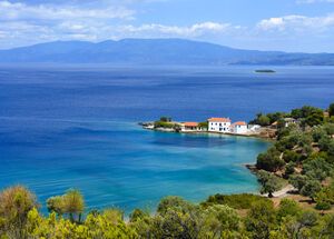 Tzastenis beach, Trikeri 