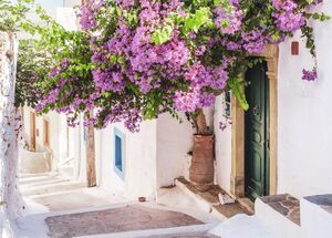 Strolling around Leros island