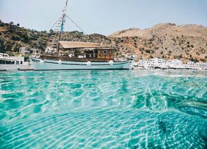 Fishing boat at Sfakia-Loutro, Crete