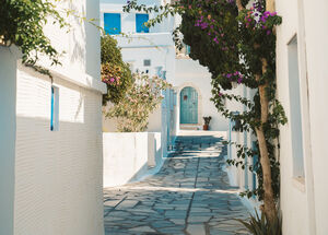 Pyrgos Village on Tinos island, Cyclades