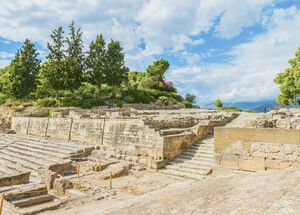 Minoan Palace of Phaistos Festos, Crete