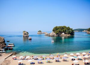 Postcard-pretty Kyroneri beach near Parga