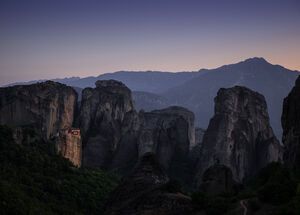t’s impossible not to be amazed by the giant rocks of Meteora 