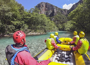 Rafting on Voidomatis river 4
