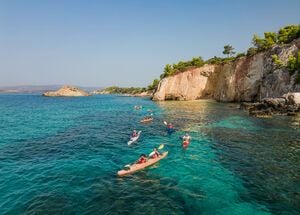 Kayaking in Kefalonia