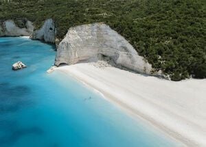 Fteri Beach in Kefalonia