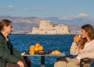 Nafplio - view of the Castle