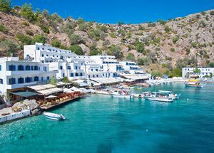 Loutro, nature’s peaceful marina