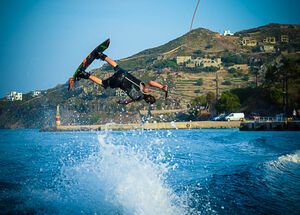 Sport di mare sull'isola di Patmos