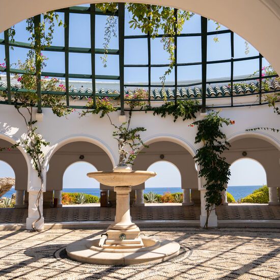 Domed building boasting fine mosaics, known as Kallithea Thermal Springs