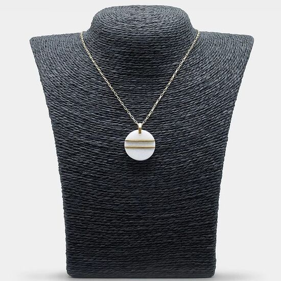 round marble penant