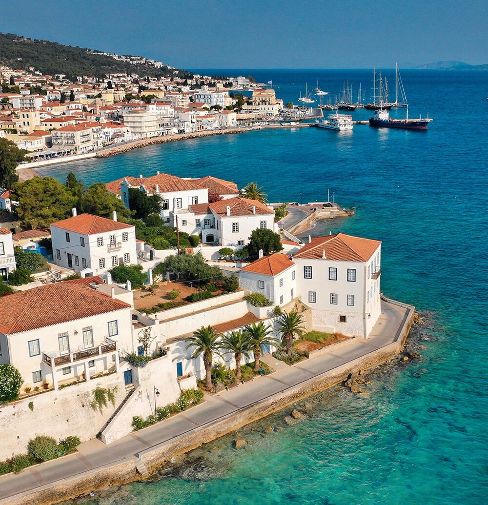 Spetses the Argosaronic island of captains