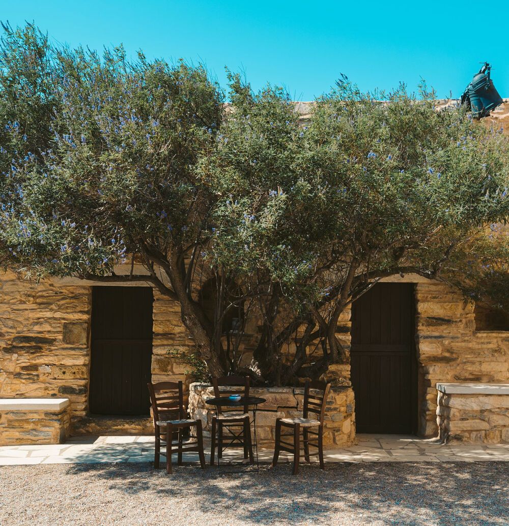 Bazeos tower, one of the most well-known monuments of Naxos