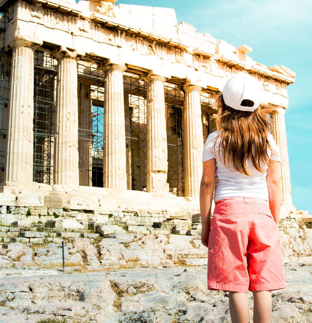 Ancient Parthenon Acropolis Athens