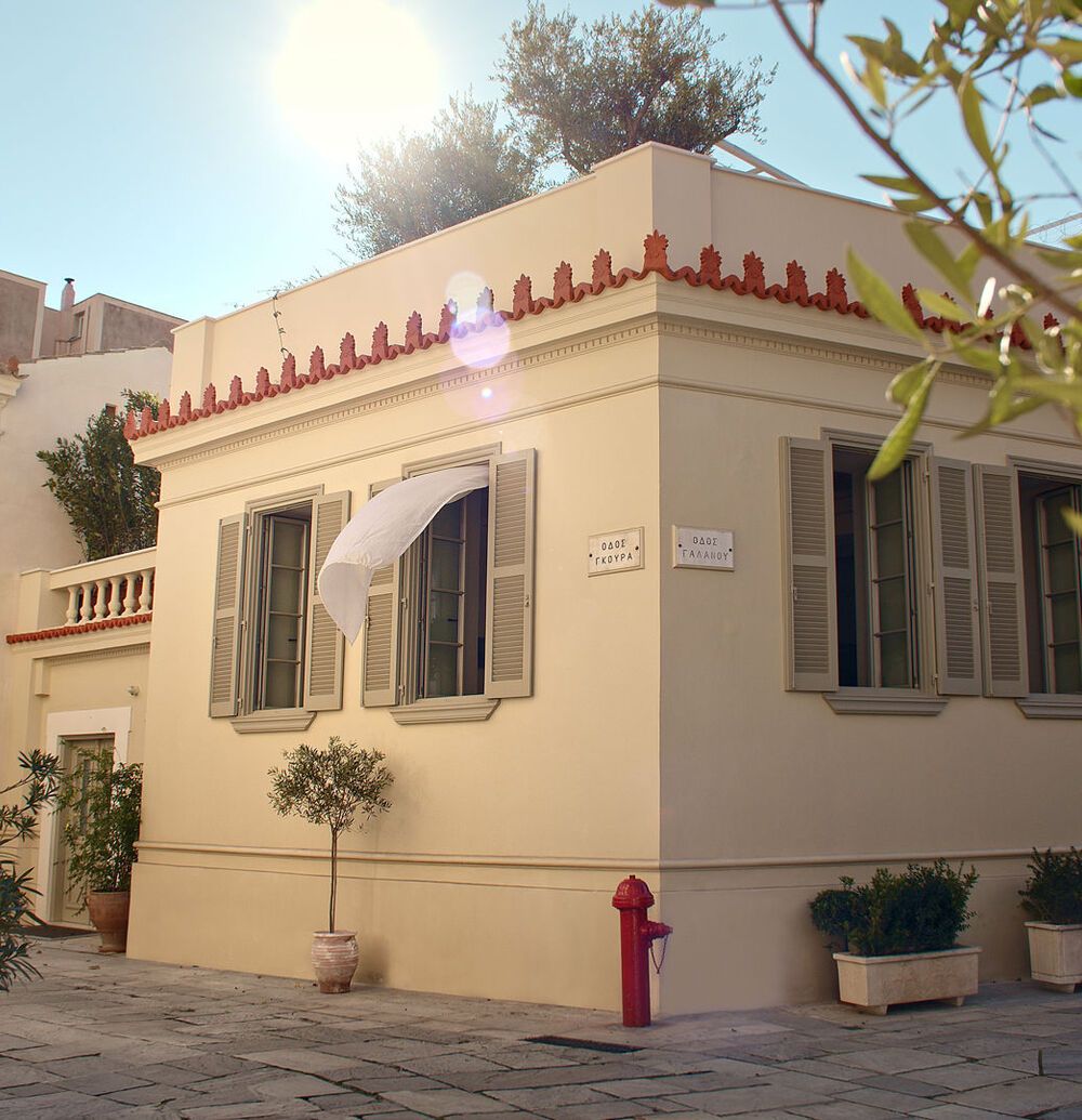 Plaka district in Athens