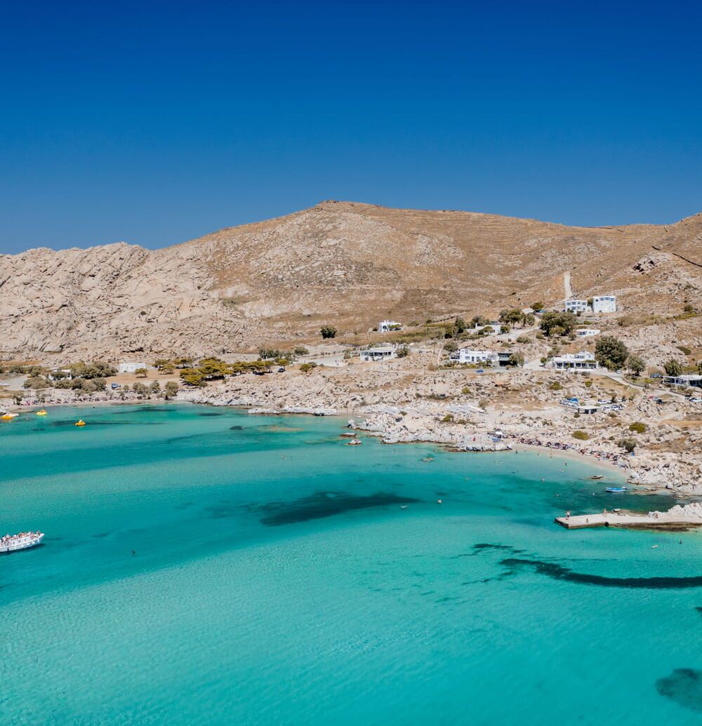 Kolymbithres beach in Paros, close to Naoussa