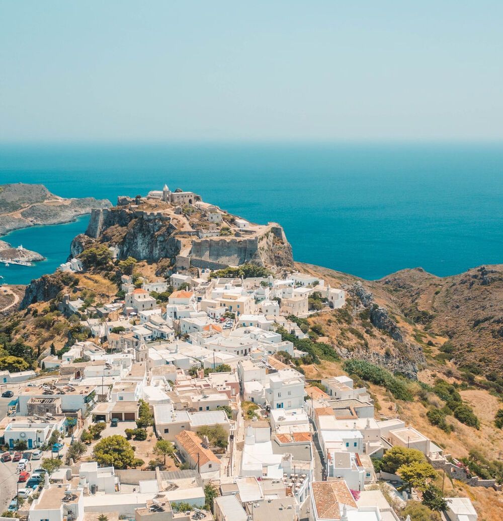 Hora and the Venetian castle of Kythira