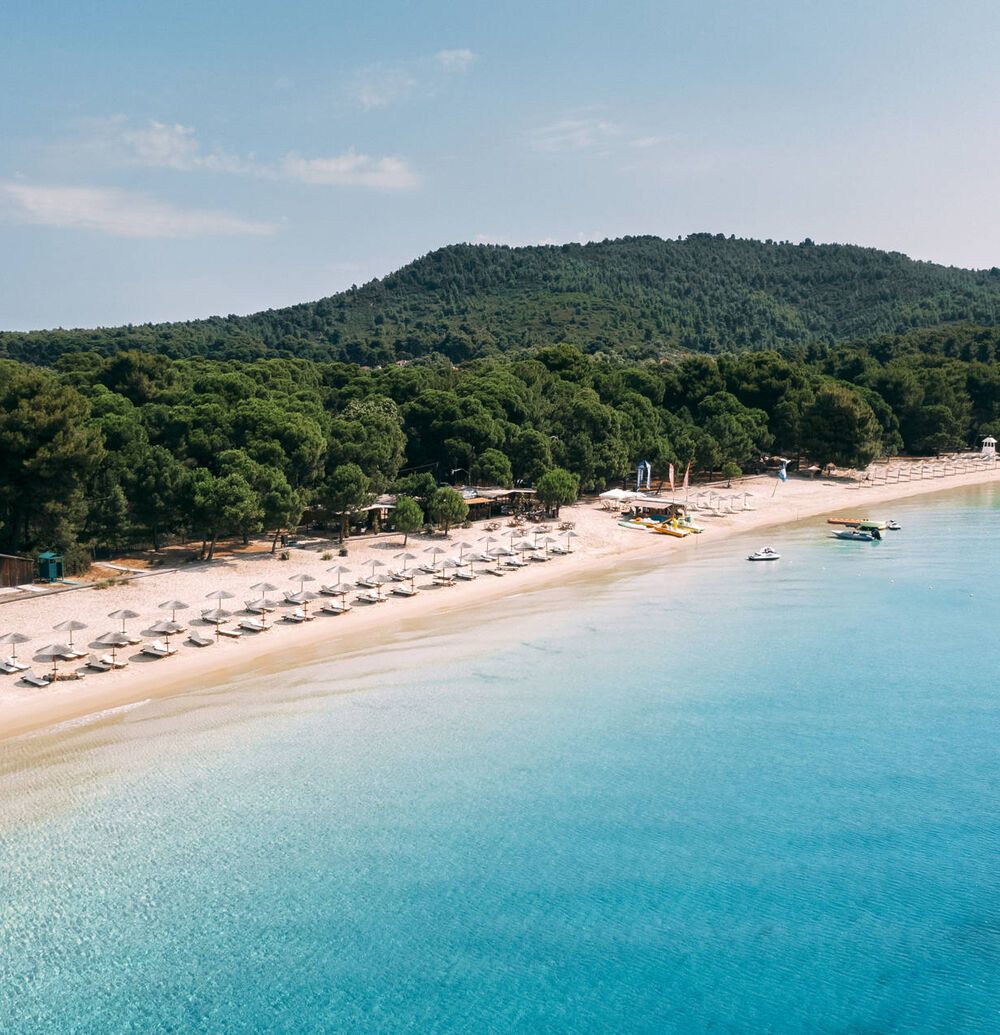 Koukounaries beach, Skiathos, Greece