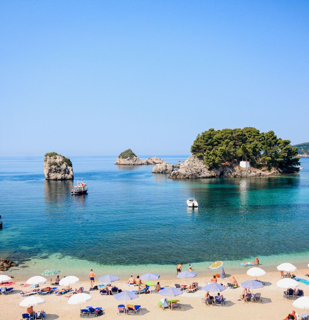 Postcard-pretty Kyroneri beach near Parga