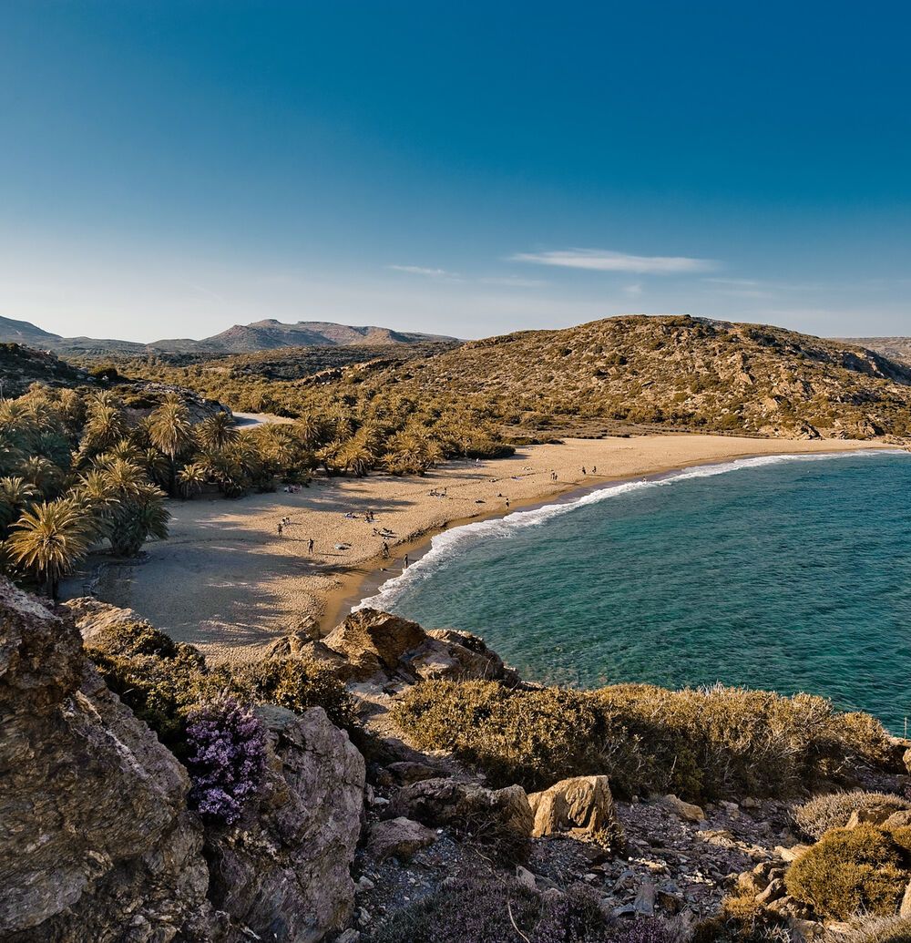 Vai beach, Agios Nikolaos