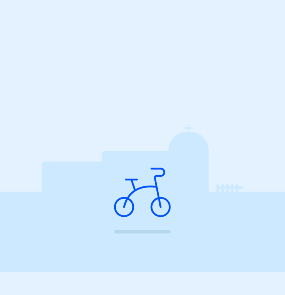 Explore by foot or bike 