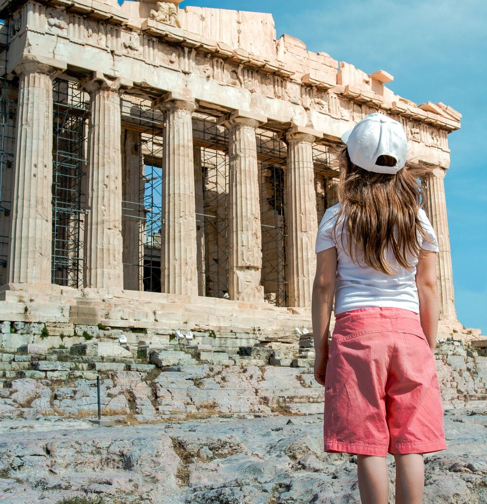 Ancient Parthenon Acropolis Athens