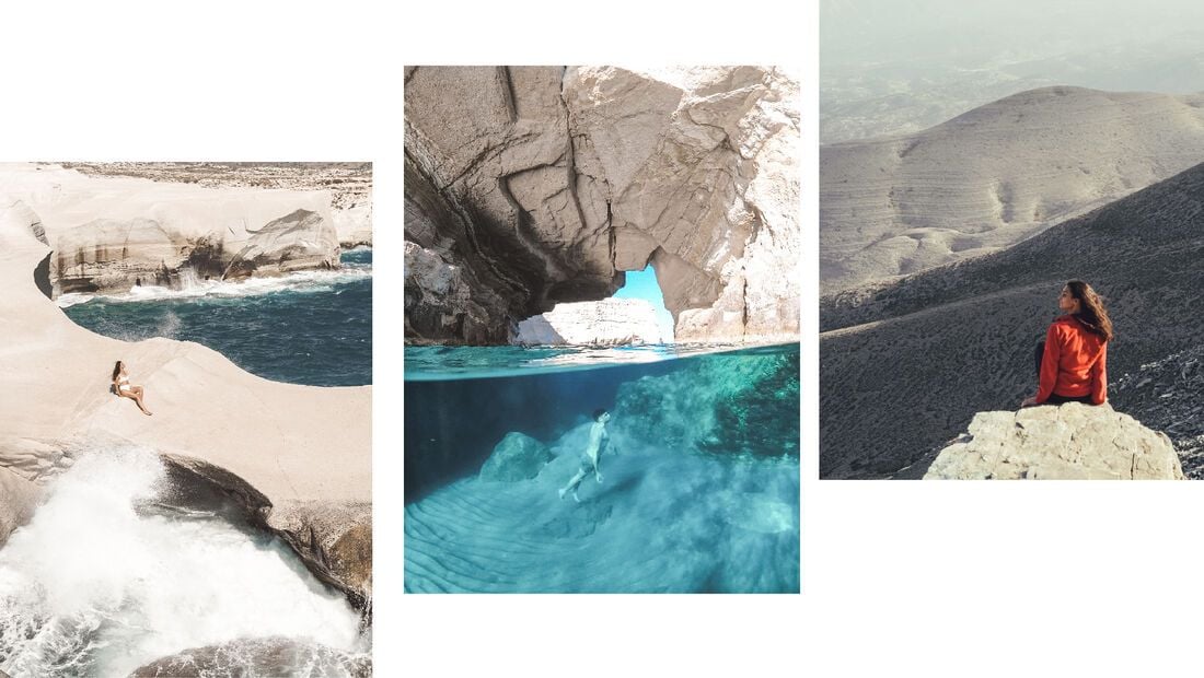 Blues, whites, greens… and every colour in between 