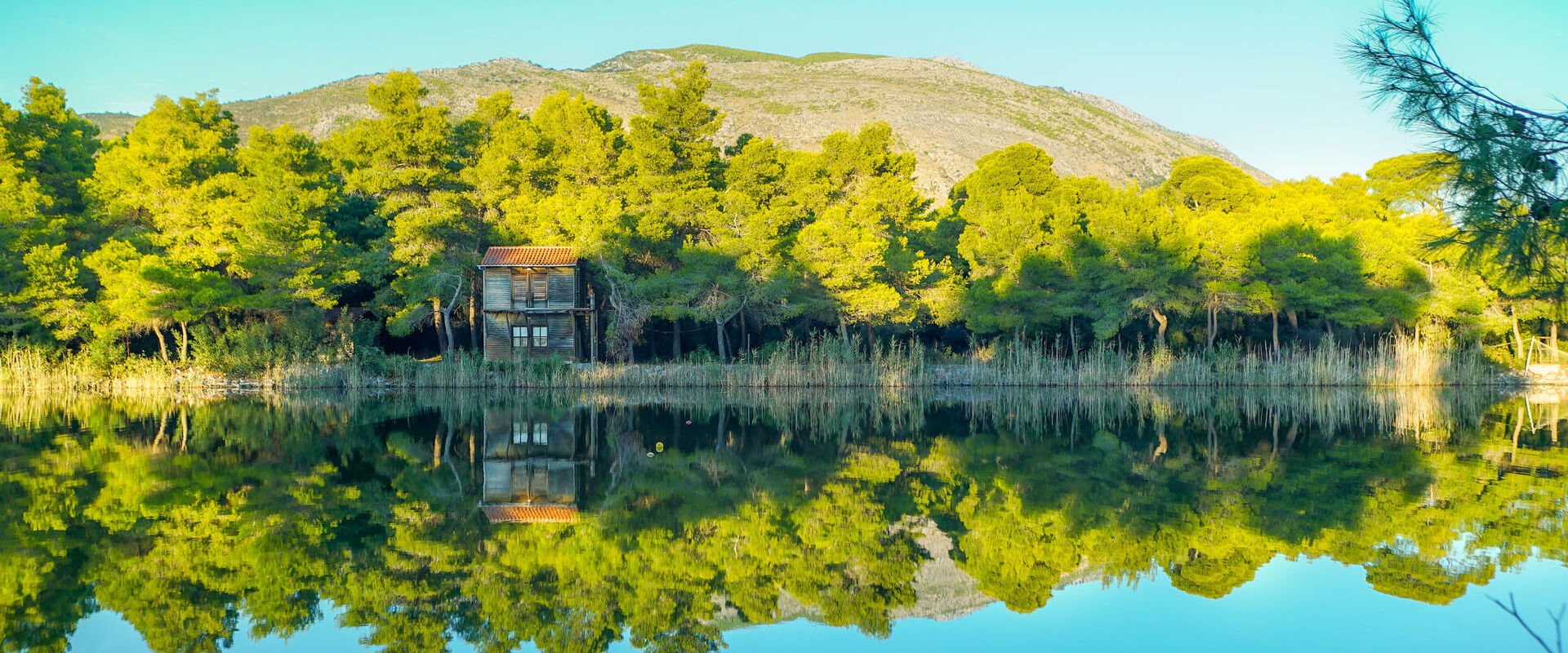Lake Kaiafa, Peloponnese 