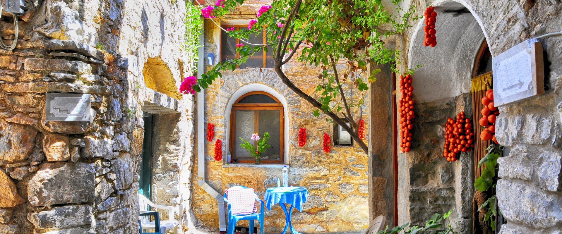Mesta village, south Chios