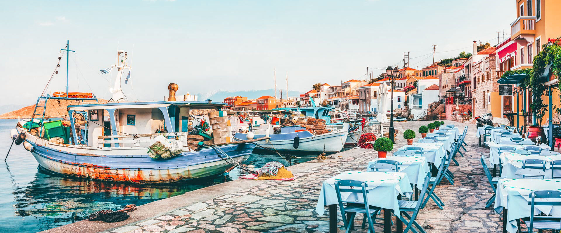 A walk around Nimporio will leave your heart brimming with peaceful thoughts and ineffable joy