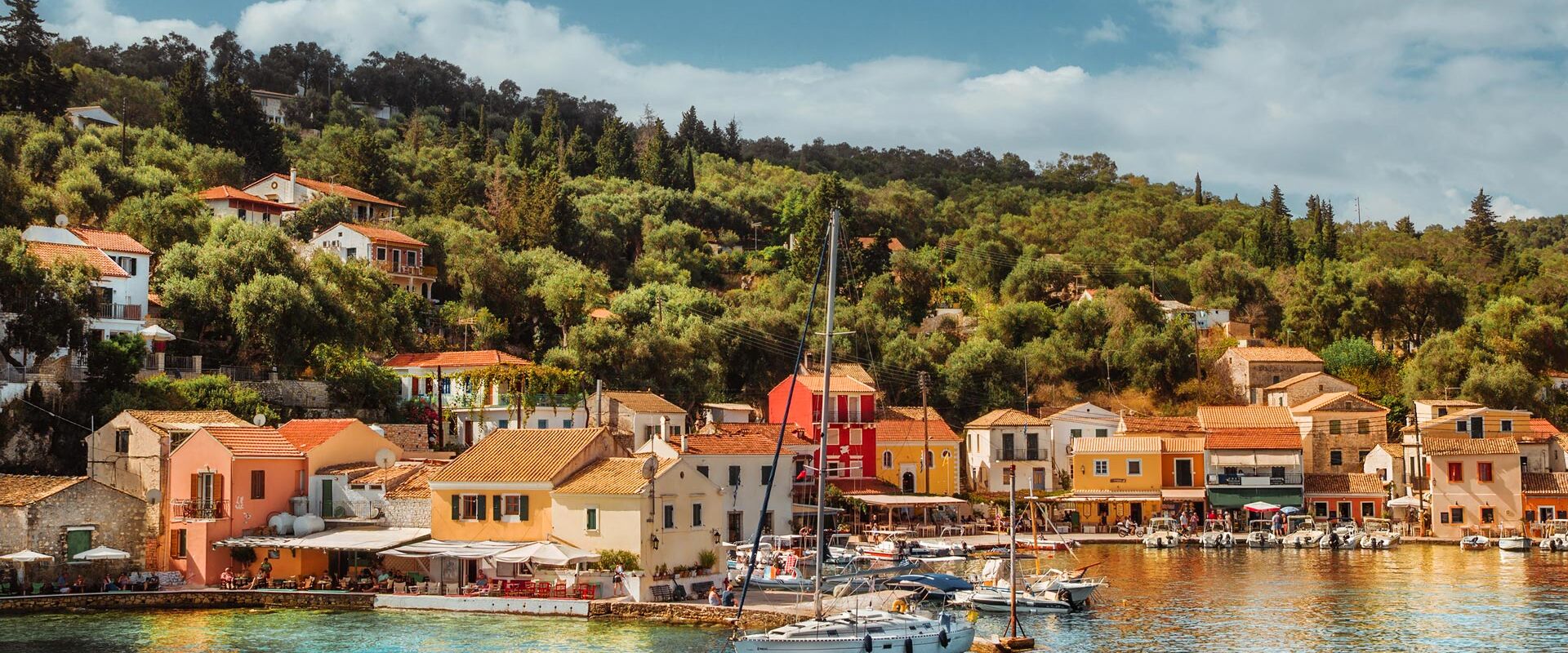 Famous for its seafood, Loggos is a must for a seaside lunch or dinner