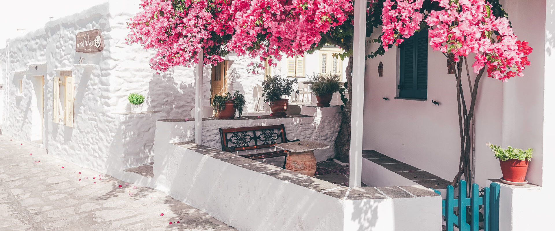Each hour of the day creates a different ambience on Artemonas – serene and sleepy in the morning to alive with the giggles of children running around the main square in the evening