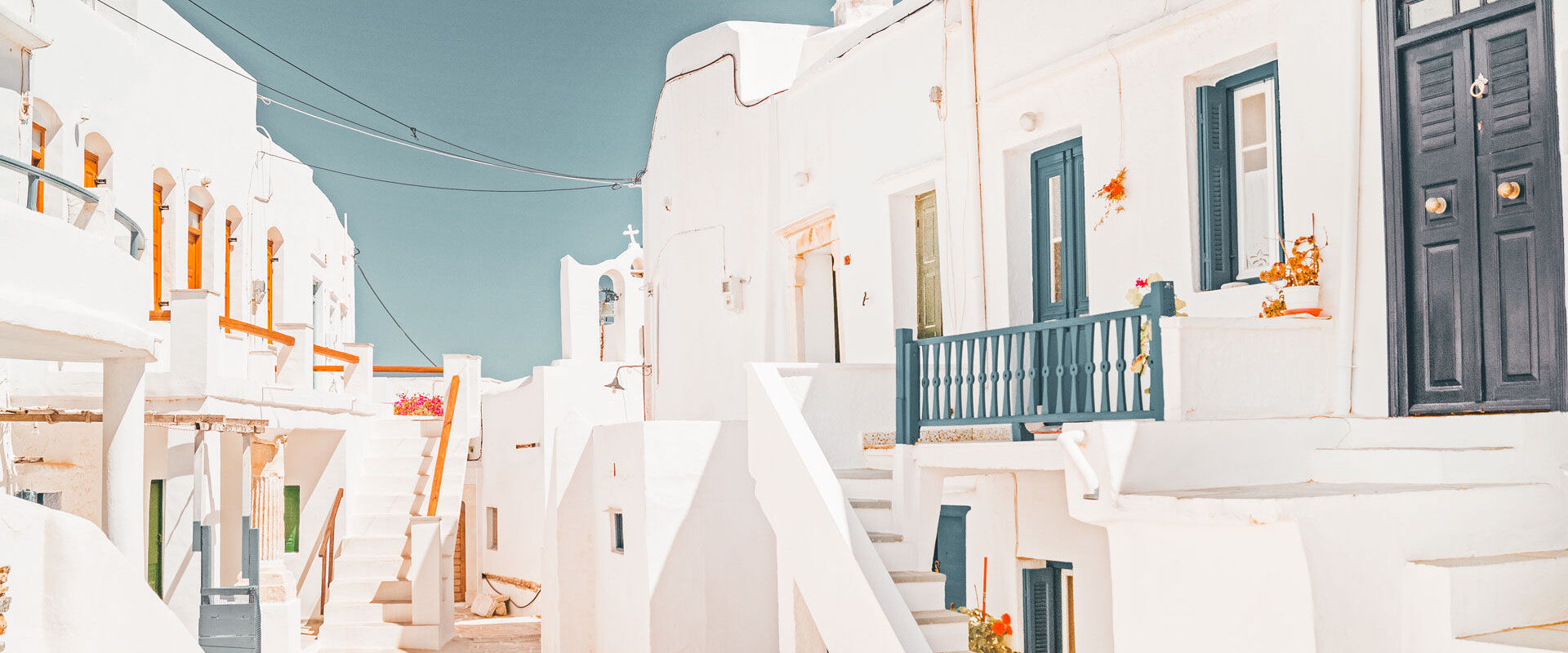 Kastro, perhaps the best example of Venetian architecture on Sifnos awaits you in this clifftop village