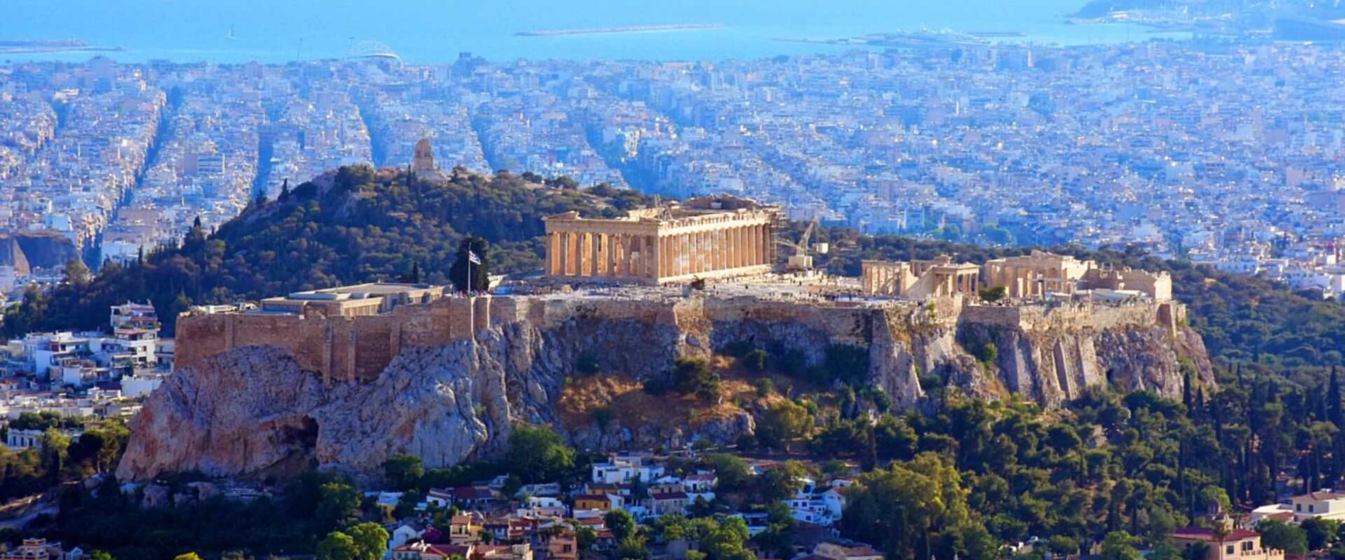 Acropolis from Lycabettus, Why Athens