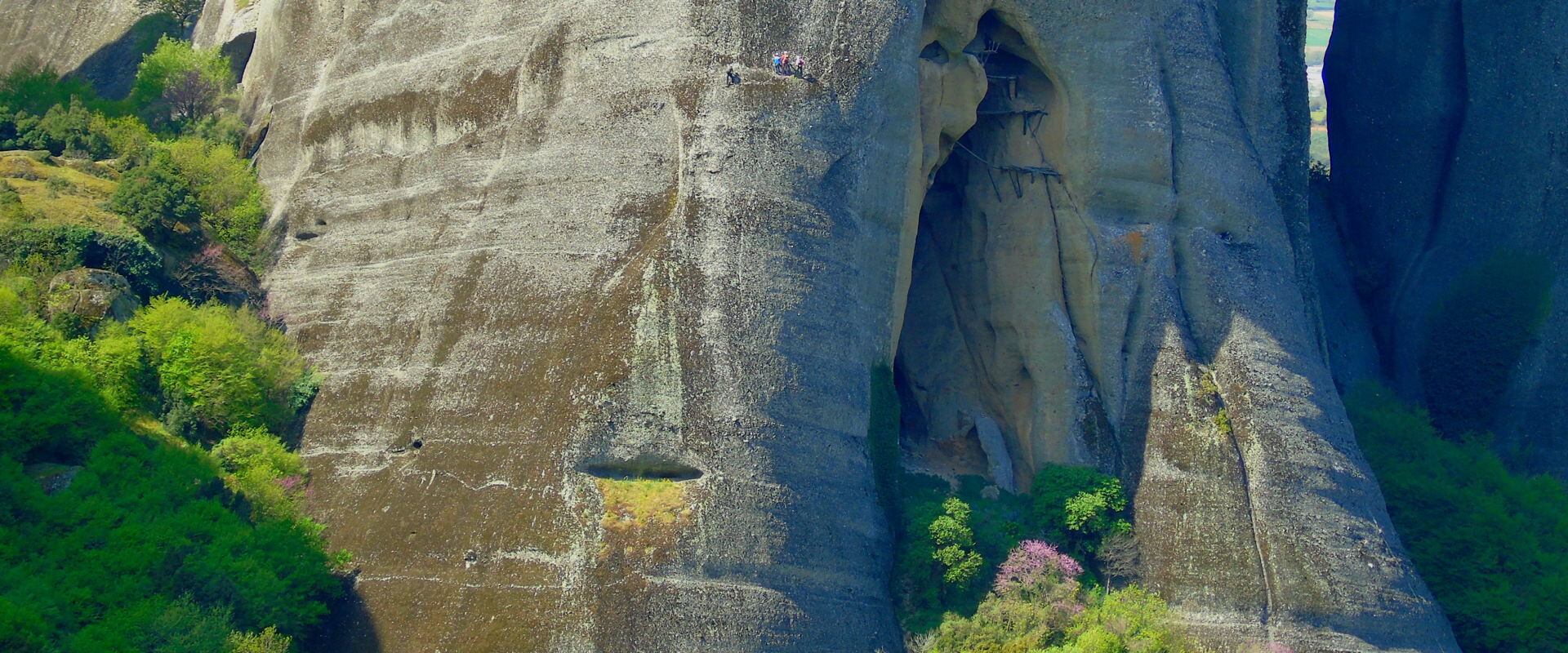 Rock climbing in Greece