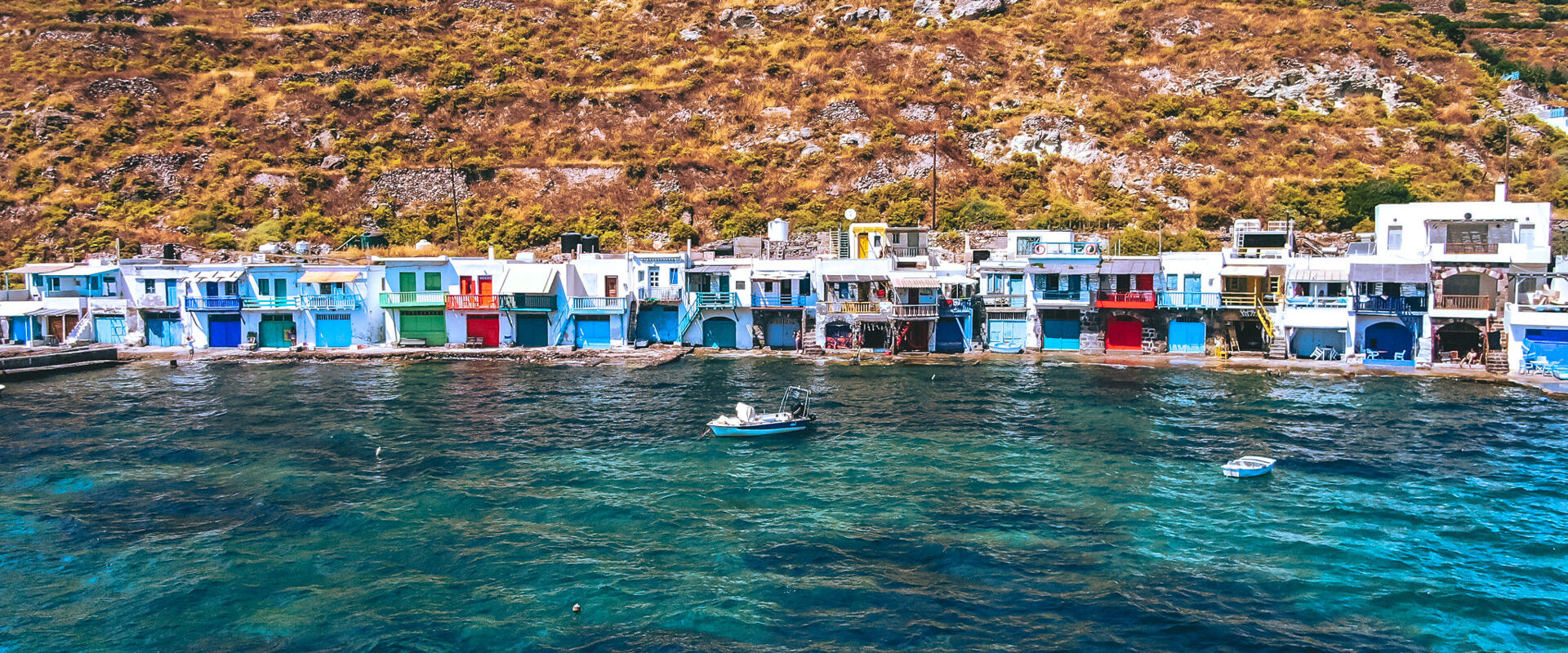 The fishing village of Klima