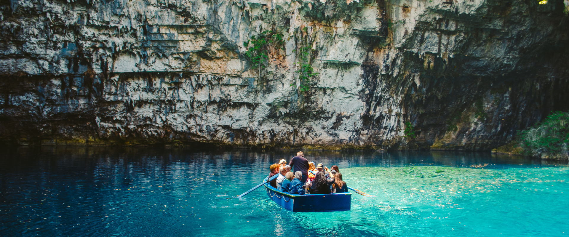 Melissani cave, Kefalonia