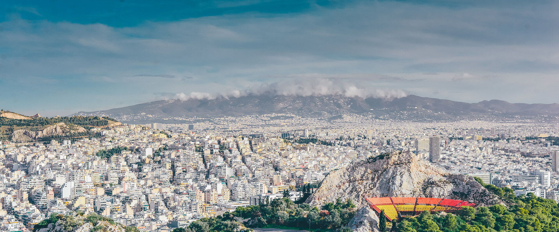Lycabettus Hill is Athens’ highest spot
