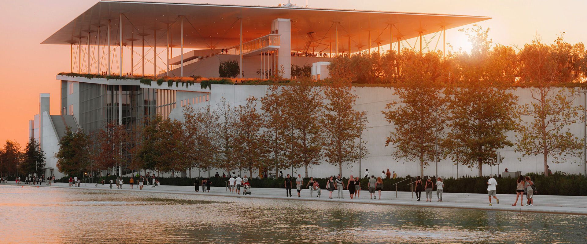 Stavros Niarchos Foundation in Athens
