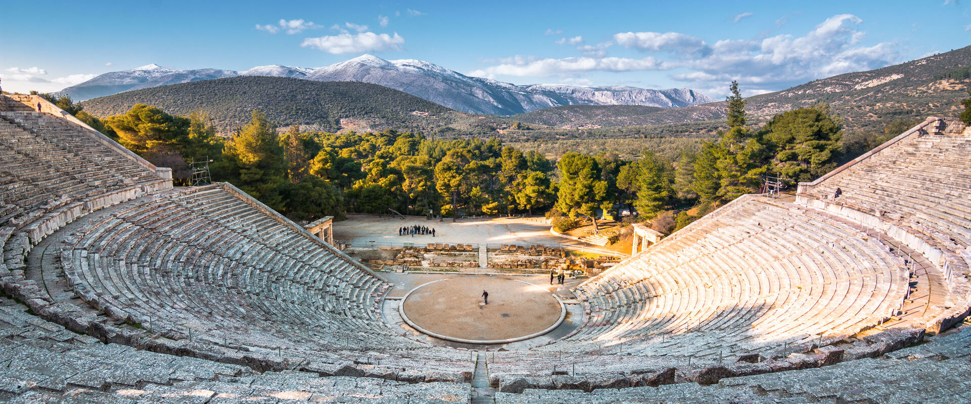 Ancient Epidaurus is most famous today for giving us the best-preserved ancient Greek theatre