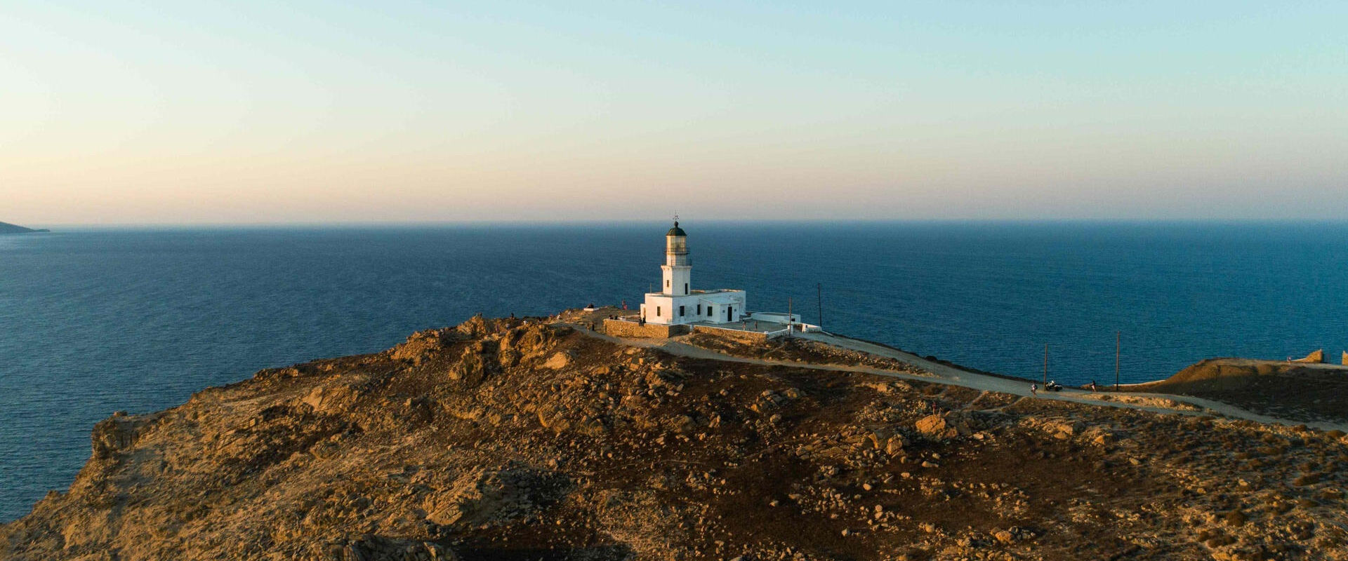 Armenistis Lighthouse in Mykonos